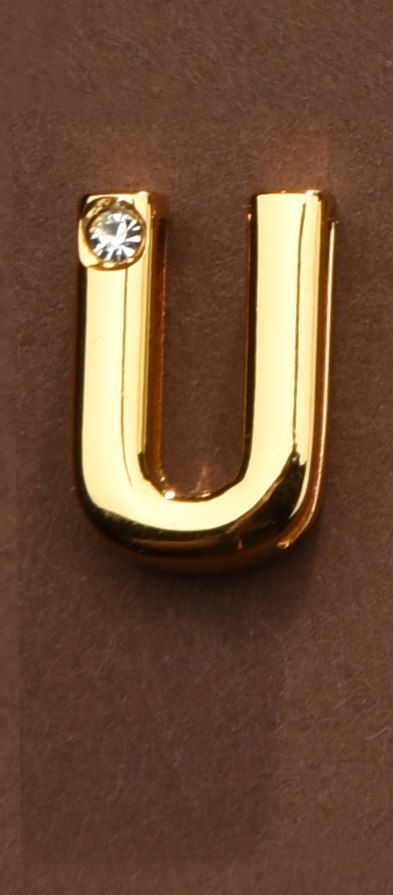 Litera do personalizacji obróżki lub kajdanek Upko Letter U Litera do personalizacji obróżki lub kajdanek Upko Letter U