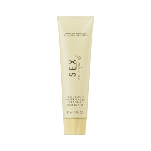 Medyczny żel wodny z kwasem hialuronowym Bijoux Indiscrets Sex au Naturel Hyaluronic waterbased lubricant 30ml Medyczny żel wodny z kwasem hialuronowym Bijoux Indiscrets Sex au Naturel Hyaluronic waterbased lubricant 30ml
