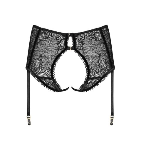 Otwarte majtki z paskami do pończoch Misso GB515 Garter Belt Black L/XL Otwarte majtki z paskami do pończoch Misso GB515 Garter Belt Black L/XL