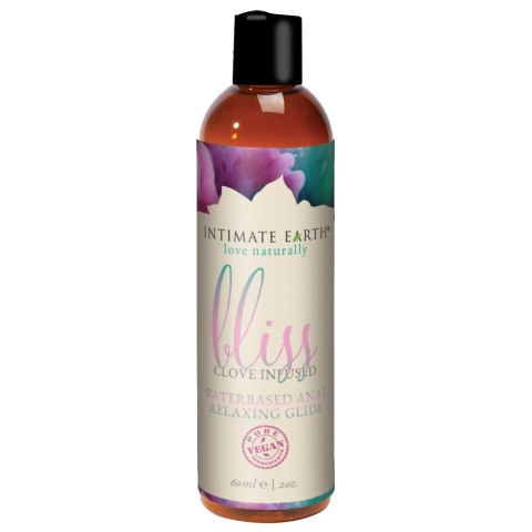Rozluźniający lubrykant do seksu analnego na bazie wody Intimate Earth Bliss Anal Relaxing Water Based Glide 60ml Rozluźniający lubrykant do seksu analnego na bazie wody Intimate Earth Bliss Anal Relaxing Water Based Glide 60ml