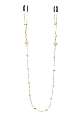 Zaciskane klamerki na sutki Taboom Tweezers Pearl & Deluxe Chain