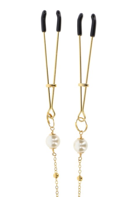 Zaciskane klamerki na sutki Taboom Tweezers Pearl & Deluxe Chain Zaciskane klamerki na sutki Taboom Tweezers Pearl & Deluxe Chain