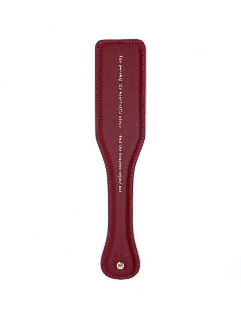 Zestaw czerwonych skórzanych akcesoriów Upko Leather Kinky Tools Set Red