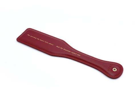 Zestaw czerwonych skórzanych akcesoriów Upko Leather Kinky Tools Set Red