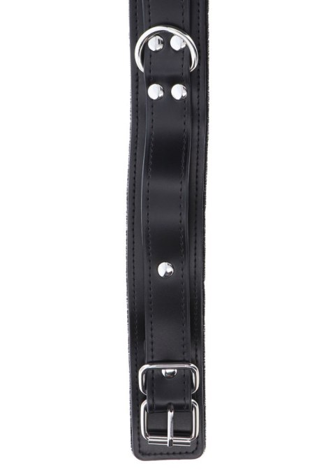 Czarna obroża z ekoskóry Taboom Heavy D-Ring Collar Black Czarna obroża z ekoskóry Taboom Heavy D-Ring Collar Black