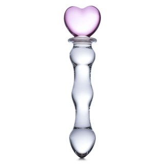 Dildo z zakończeniem w kształcie serca Glas Sweetheart Glass Dildo