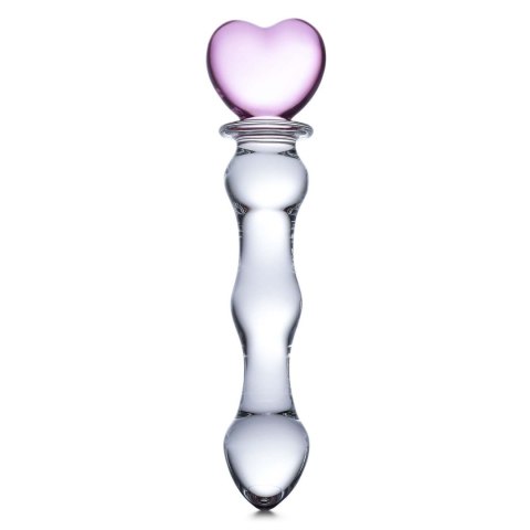 Dildo z zakończeniem w kształcie serca Glas Sweetheart Glass Dildo