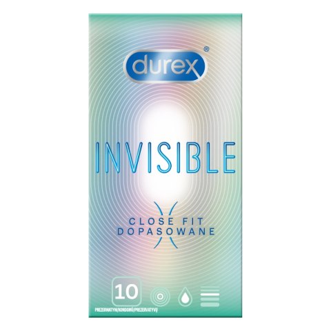 Durex Invisible Close Fit 10 szt. Durex Invisible Close Fit 10 szt.