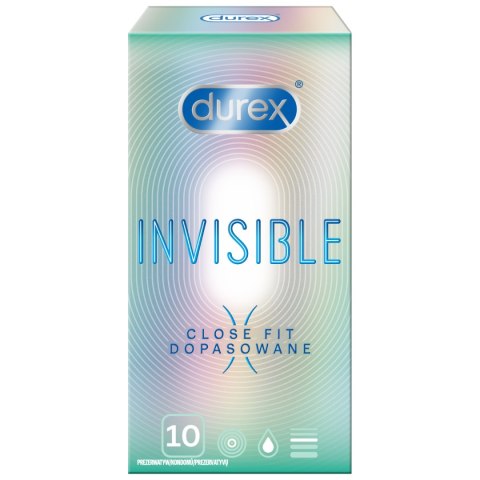 Durex Invisible Close Fit 10 szt. Durex Invisible Close Fit 10 szt.