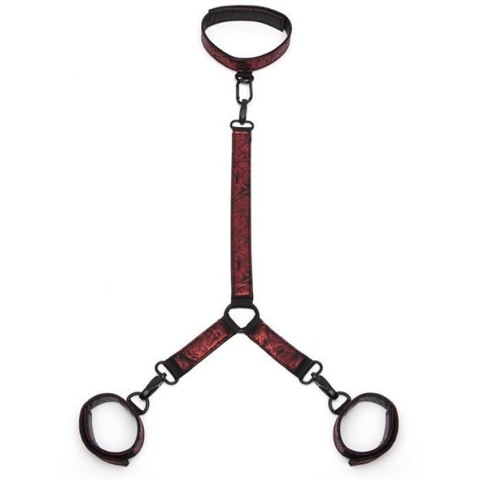Dwustronne obroża i kajdanki na ręce Fifty Shades of Grey Sweet Anticipation Collar and Wrist Cuffs Dwustronne obroża i kajdanki na ręce Fifty Shades of Grey Sweet Anticipation Collar and Wrist Cuffs