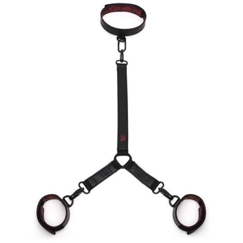 Dwustronne obroża i kajdanki na ręce Fifty Shades of Grey Sweet Anticipation Collar and Wrist Cuffs Dwustronne obroża i kajdanki na ręce Fifty Shades of Grey Sweet Anticipation Collar and Wrist Cuffs