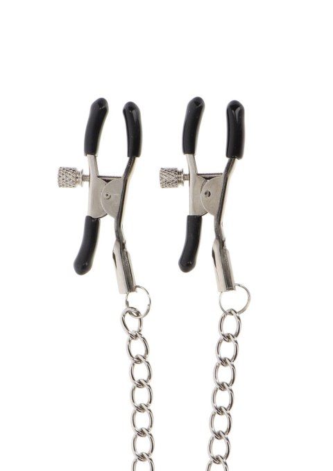 Klamerki na sutki z łańcuszkiem Taboom Adjustable Clamps with Chain Klamerki na sutki z łańcuszkiem Taboom Adjustable Clamps with Chain
