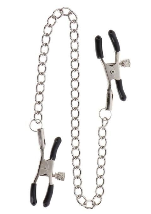 Klamerki na sutki z łańcuszkiem Taboom Adjustable Clamps with Chain Klamerki na sutki z łańcuszkiem Taboom Adjustable Clamps with Chain