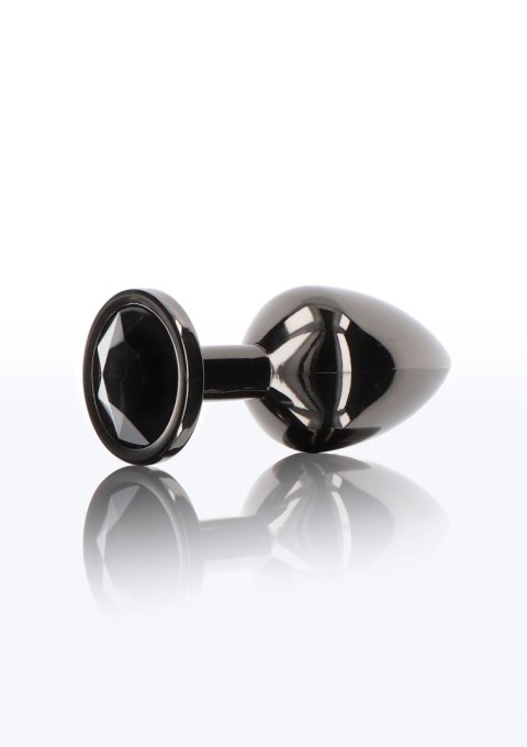 Metalowy korek analny z kryształkiem Taboom Butt Plug With Diamond Jewel Silver L Metalowy korek analny z kryształkiem Taboom Butt Plug With Diamond Jewel Silver L