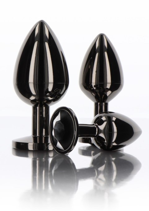 Metalowy korek analny z kryształkiem Taboom Butt Plug With Diamond Jewel Silver L Metalowy korek analny z kryształkiem Taboom Butt Plug With Diamond Jewel Silver L