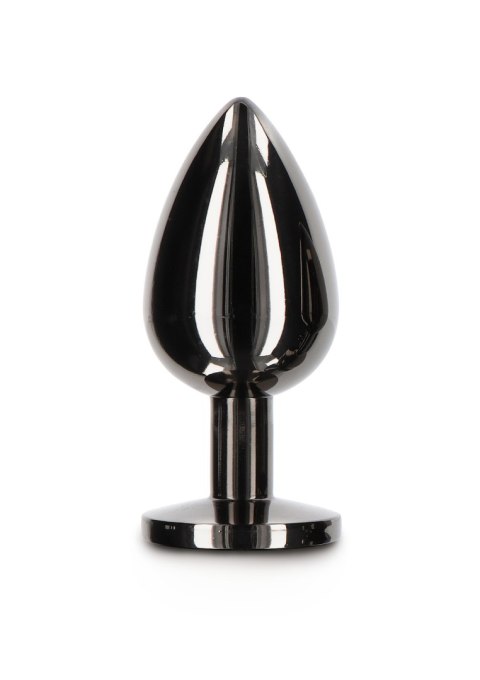 Metalowy korek analny z kryształkiem Taboom Butt Plug With Diamond Jewel Silver L Metalowy korek analny z kryształkiem Taboom Butt Plug With Diamond Jewel Silver L