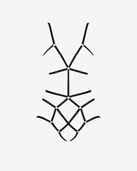 Seksowne paski na całe ciało Promees Georgia Body Harness Seksowne paski na całe ciało Promees Georgia Body Harness