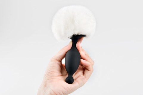 Sterowany apką wibrujący korek z króliczym ogonkiem Magic Motion Magic Bunny