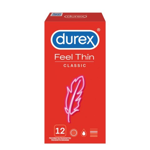 Durex Feel Thin Classic 12 szt. Durex Feel Thin Classic 12 szt.