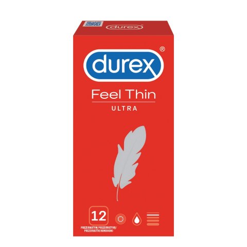 Durex Feel Thin Ultra 12 szt. Durex Feel Thin Ultra 12 szt.