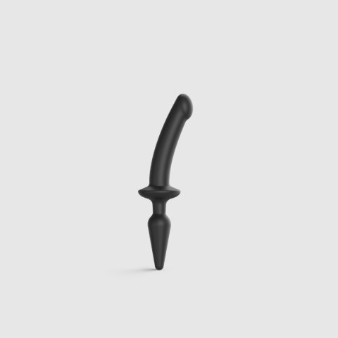 Dustronne dildo-korek Strap-on-me Switch Plug-in Semi-realistic Dildo Black S Dustronne dildo-korek Strap-on-me Switch Plug-in Semi-realistic Dildo Black S