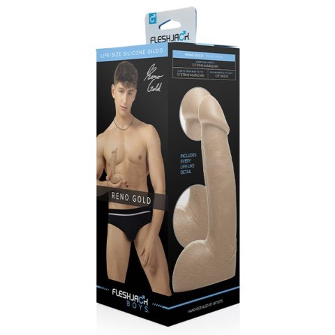 Fleshjack Boys Reno Gold Dildo Fleshjack Boys Reno Gold Dildo