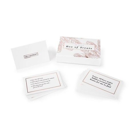 Je Joue The Naughty and Nice Gift Set - Zestaw kart i gadżetów erotycznych