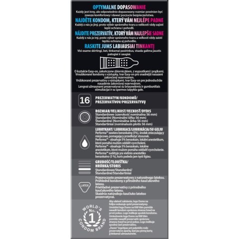 Prezerwatywy lateksowe ze środkiem opóźniającym wytrysk Durex Mutual Pleasure 16szt Prezerwatywy lateksowe ze środkiem opóźniającym wytrysk Durex Mutual Pleasure 16szt