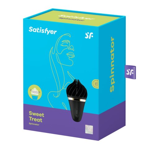 Satisfayer Sweet Treat Spinnator Black/Gold Satisfayer Sweet Treat Spinnator Black/Gold