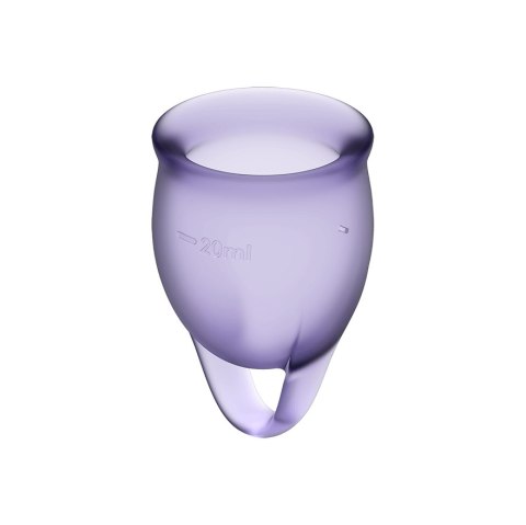 Satisfyer Feel Confident Menstrual Cup Set Lila Satisfyer Feel Confident Menstrual Cup Set Lila