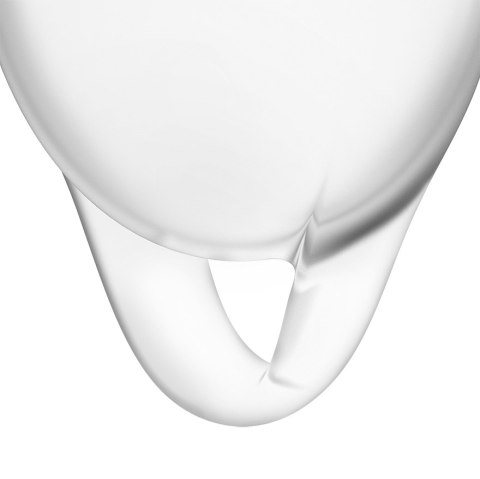 Satisfyer Feel Confident Menstrual Cup Set Transparent Satisfyer Feel Confident Menstrual Cup Set Transparent