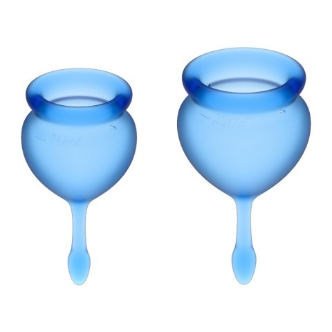 Satisfyer Feel Good Menstrual Cup Set Dark Blue Satisfyer Feel Good Menstrual Cup Set Dark Blue