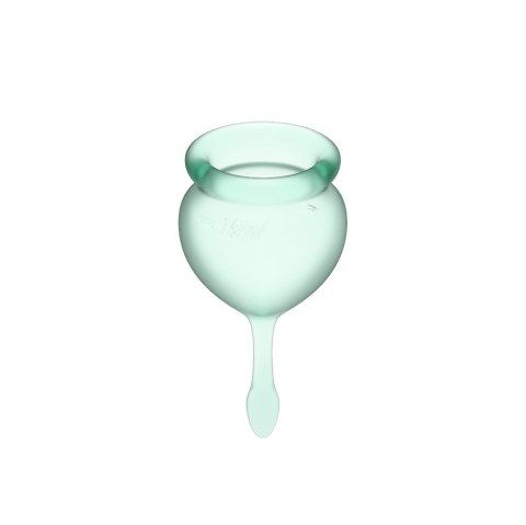 Satisfyer Feel Good Menstrual Cup Set Light Green Satisfyer Feel Good Menstrual Cup Set Light Green