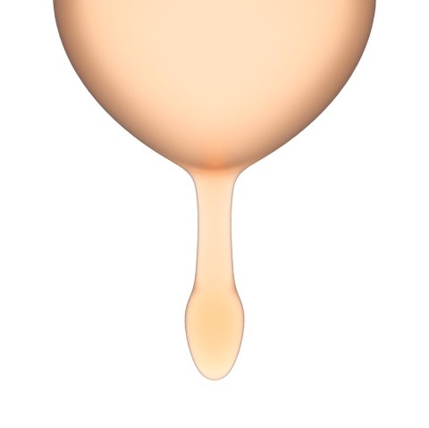 Satisfyer Feel Good Menstrual Cup Set Orange Satisfyer Feel Good Menstrual Cup Set Orange
