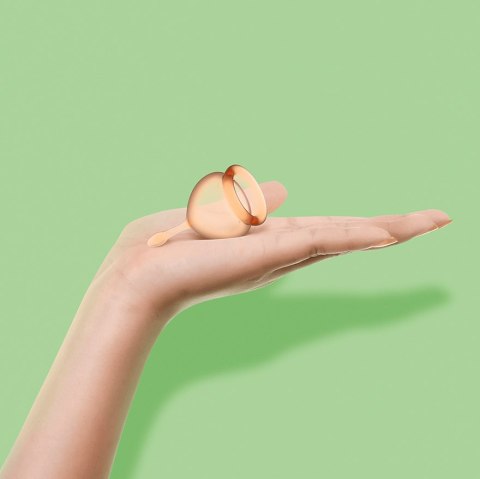 Satisfyer Feel Good Menstrual Cup Set Orange Satisfyer Feel Good Menstrual Cup Set Orange