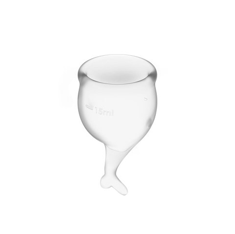 Satisfyer Feel Secure Menstrual Cup Set Transparent Satisfyer Feel Secure Menstrual Cup Set Transparent