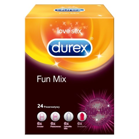 Durex Fun Mix 24szt Durex Fun Mix 24szt