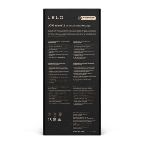 Lelo Loki Wave 2 Black Lelo Loki Wave 2 Black
