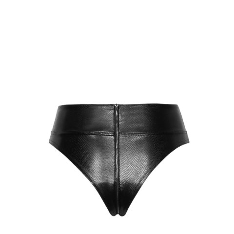 Noir Handmade F276 Snake wetlook panty with zipper XL Noir Handmade F276 Snake wetlook panty with zipper XL