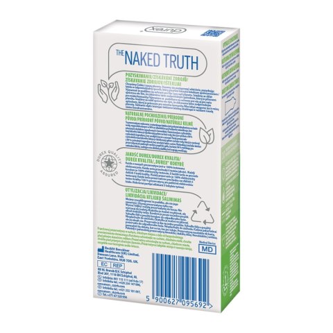 Prezerwatywy Durex Naturals 10szt Prezerwatywy Durex Naturals 10szt
