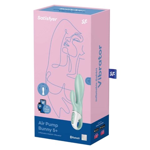 Satisfyer Air Pump Bunny 5+ Mint Satisfyer Air Pump Bunny 5+ Mint