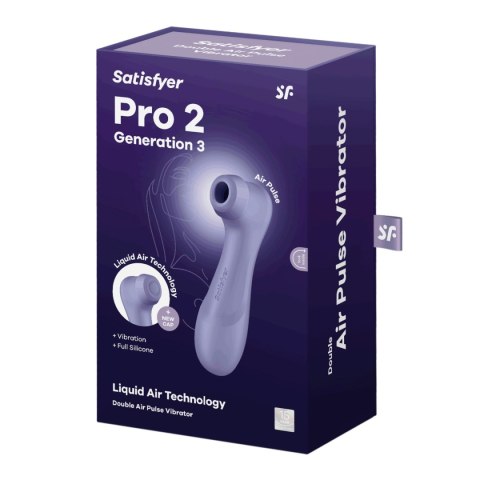 Satisfyer Pro 2 Generation 3 Lilac Satisfyer Pro 2 Generation 3 Lilac