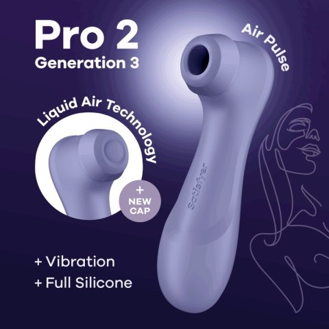 Satisfyer Pro 2 Generation 3 Lilac Satisfyer Pro 2 Generation 3 Lilac