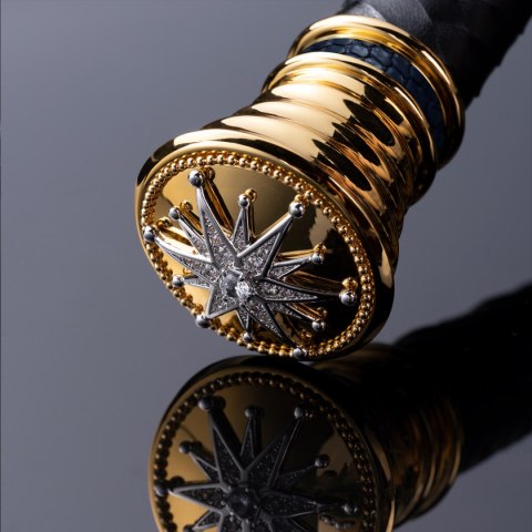 Unikalny luksusowy bat Upko Black Label Collection Whip
