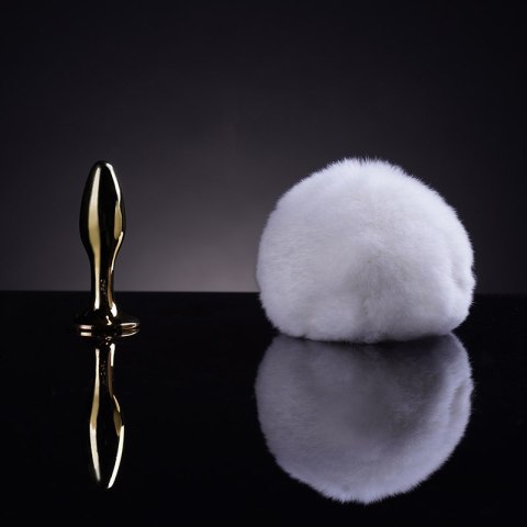 Upko Rabbit Fur Bunny Tail Small Butt Plug Upko Rabbit Fur Bunny Tail Small Butt Plug