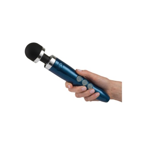 Aluminiowy masażer bezprzewodowy do całego ciała Doxy Die Cast 3R Blue