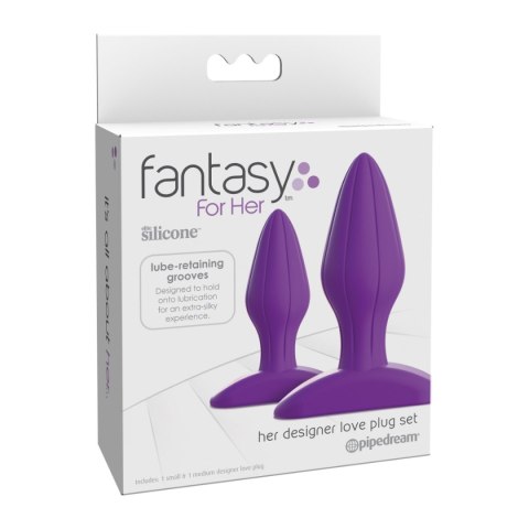 Fantasy for Her Her Designer Love Plug Set Fantasy for Her Her Designer Love Plug Set