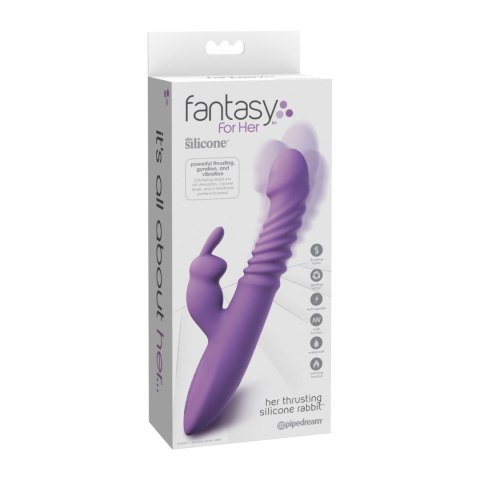 Fantasy for Her Her Thrusting Silicone Rabbit Fantasy for Her Her Thrusting Silicone Rabbit