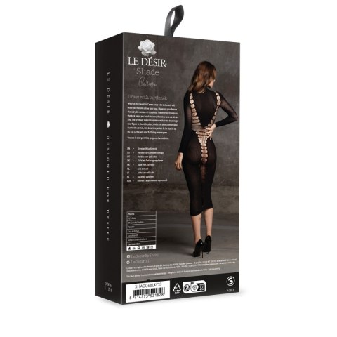 Le Désir Carme XI - Dress with Turtleneck Black OS
