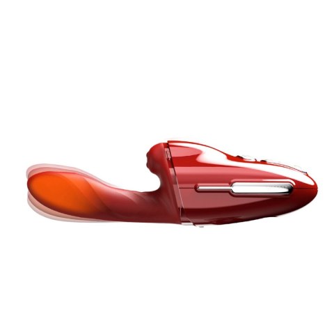 Przenośna seksmaszyna Qingnan No.9 Handheld Vibrating and Rotating Thruster Set Red